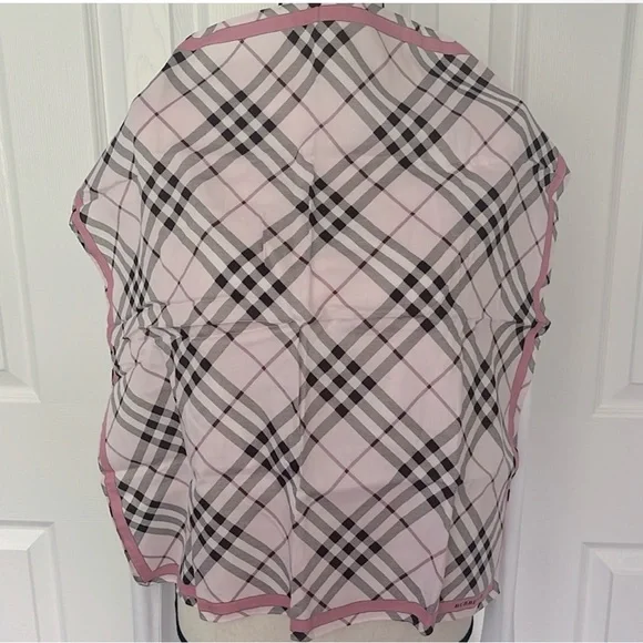 BURBERRY HANDKERCHIEF SCARF - Picture 3 of 5